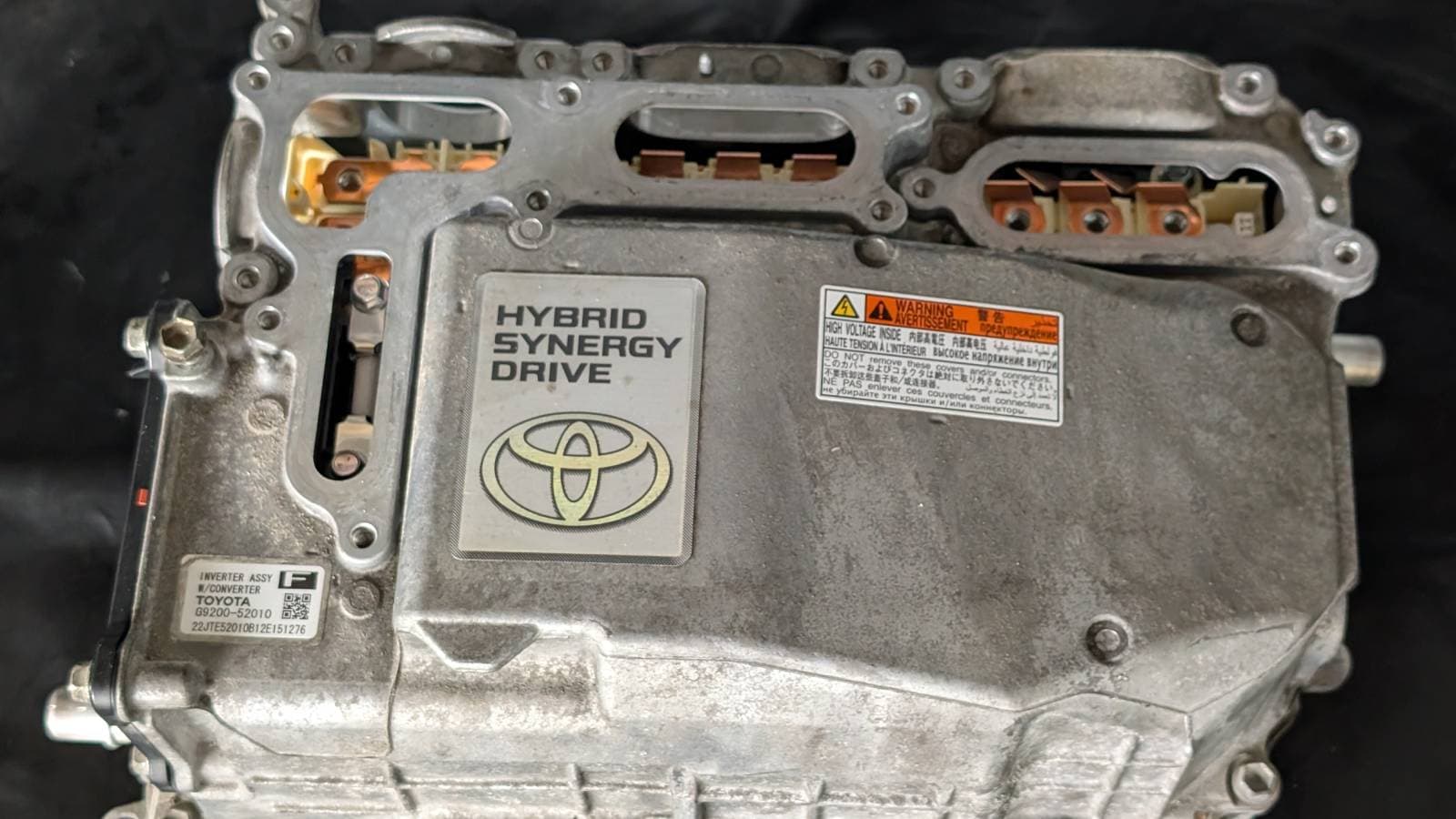 used OEM replacement inverter on the bench, ready for installation