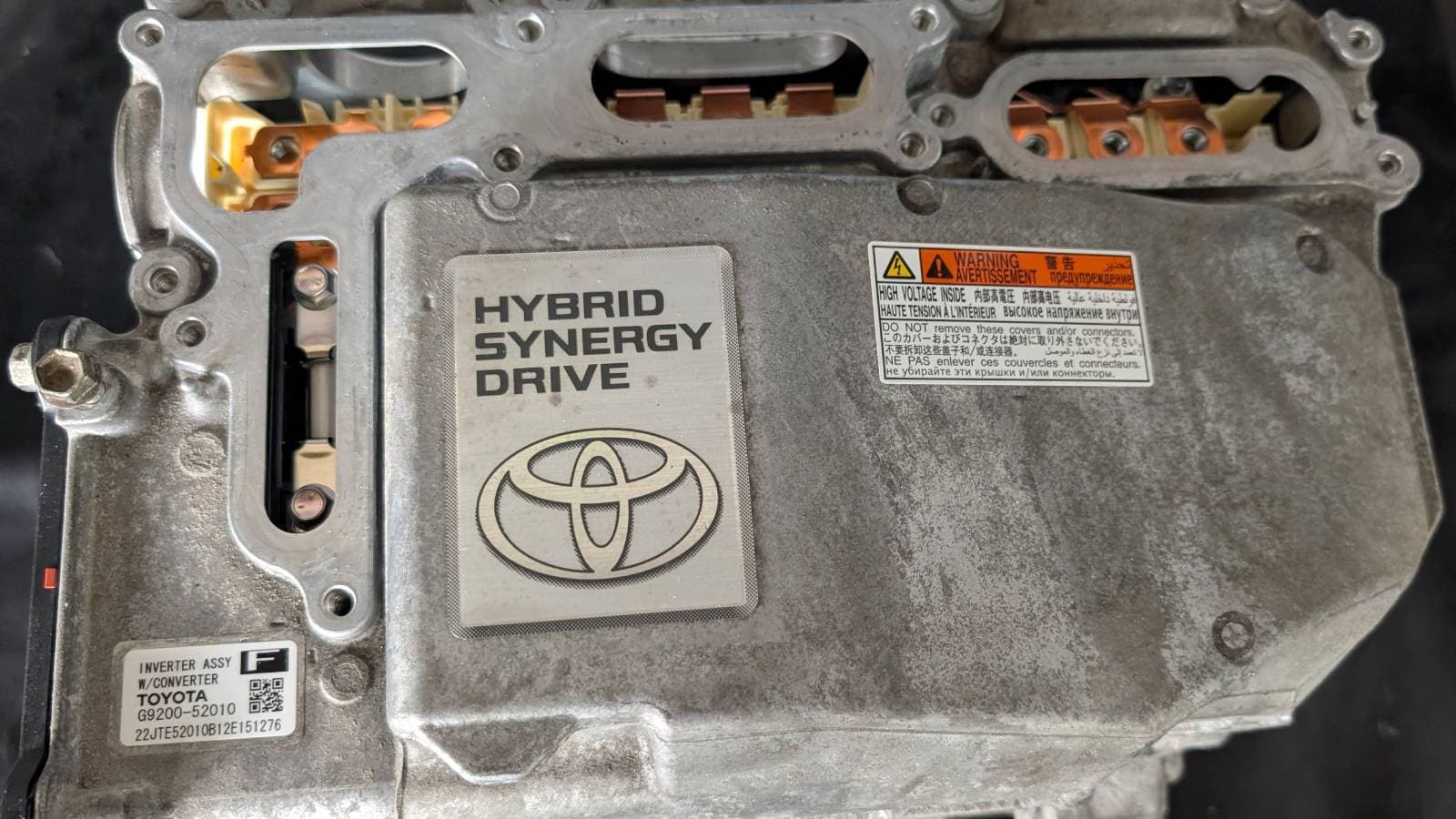 2012 Toyota Prius C — hybrid system case photo